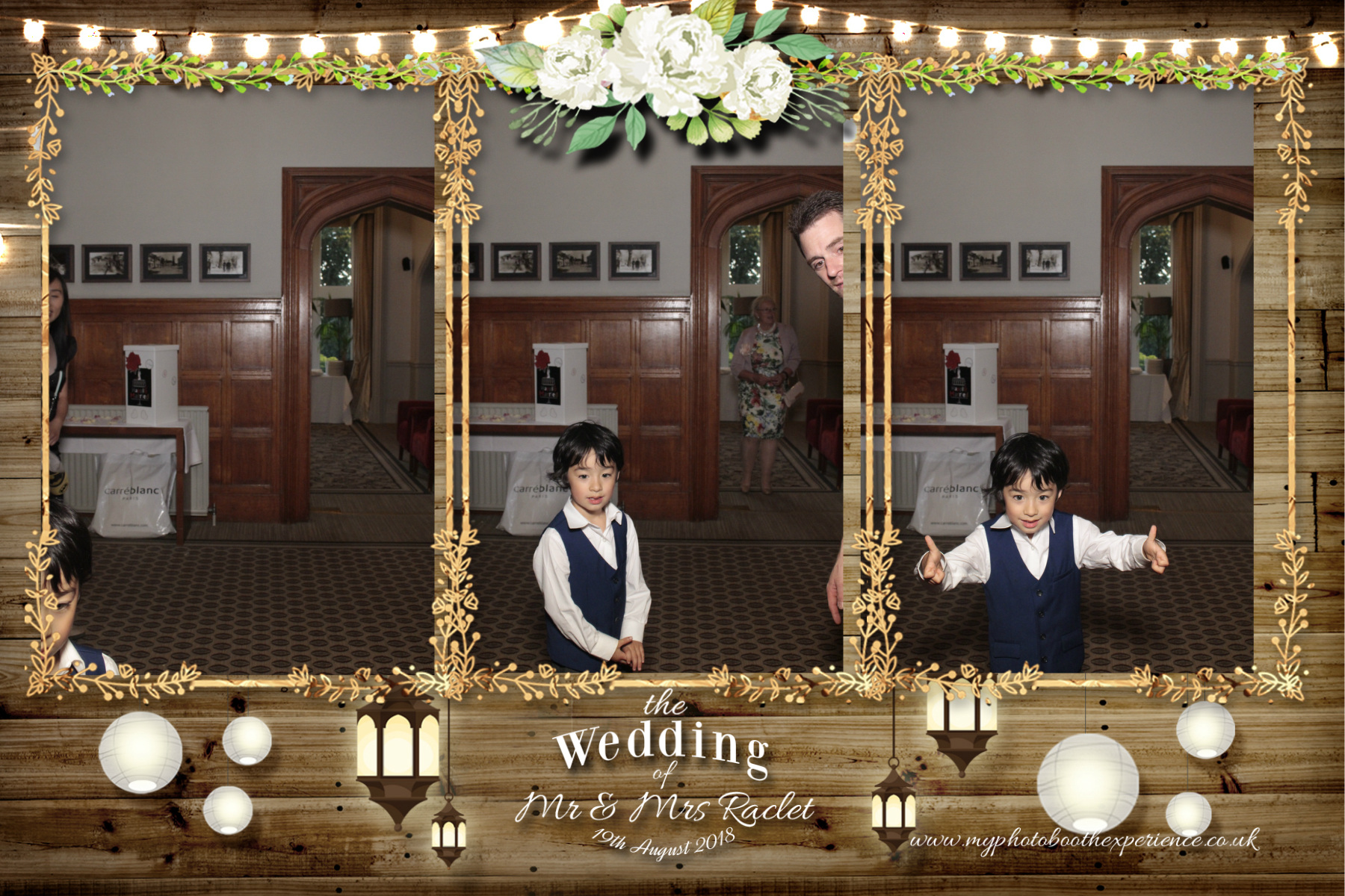 Mr & Mrs Raclet | View more photos from the event at gallery.myphotoboothexperience.co.uk/u/MyPhotoBoothExperienceLtd/Mr-Mrs-Raclet